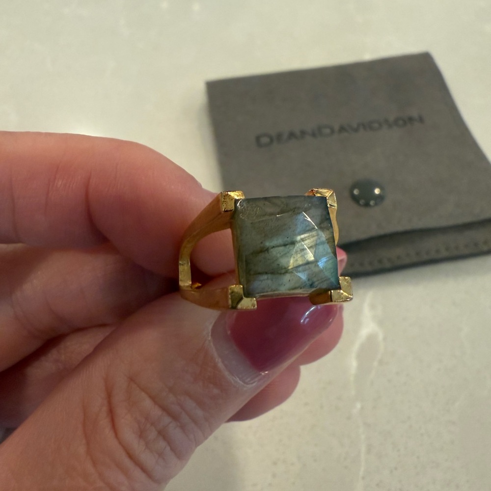 Dean Davidson Mini Plaza Labradorite ring